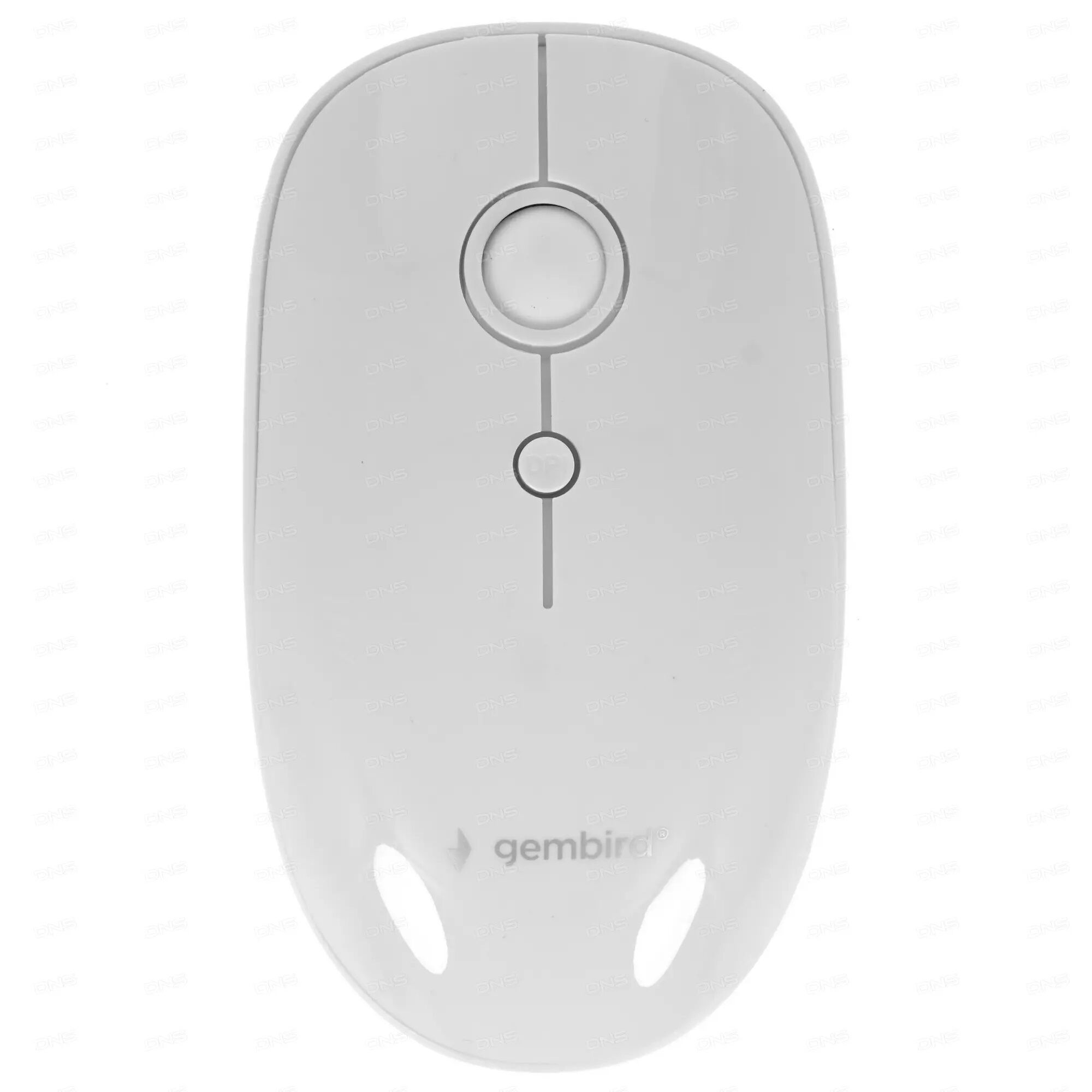 Мышь беспров. Gembird MUSW-385, 2.4ГГц, 2 кнопки + колесо кнопка,1000DPI белый глянец 1