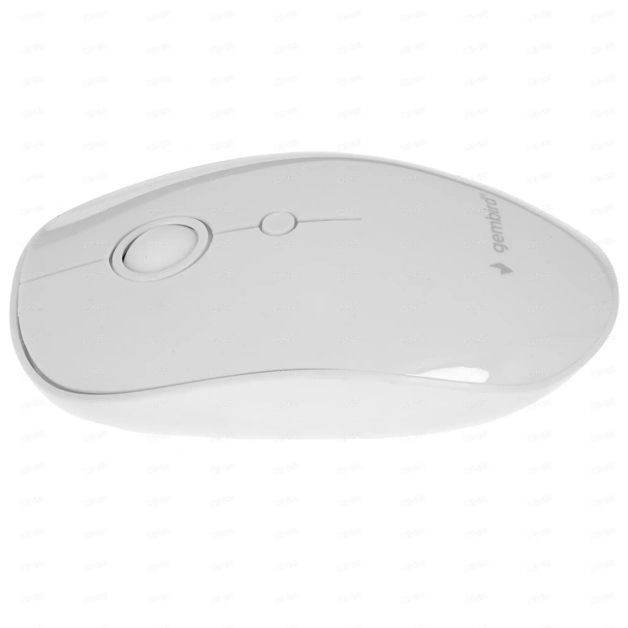 Мышь беспров. Gembird MUSW-385, 2.4ГГц, 2 кнопки + колесо кнопка,1000DPI белый глянец 4