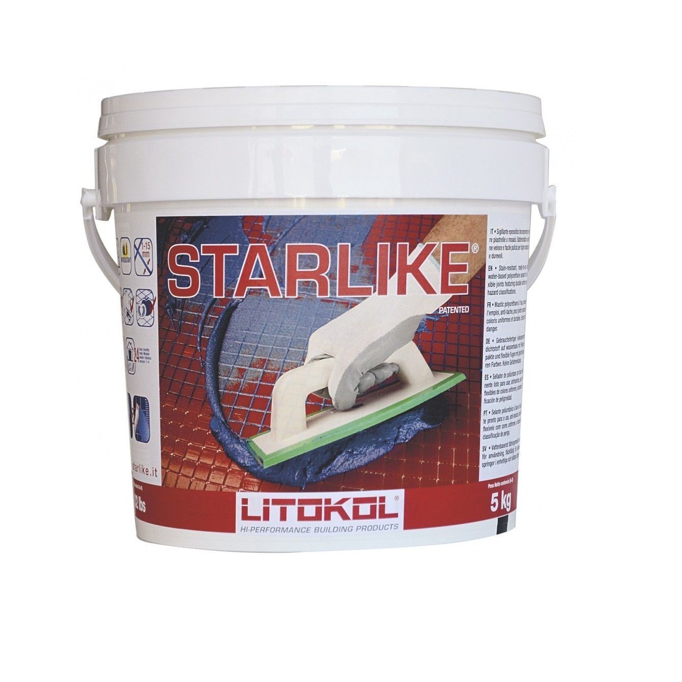 Затирочная смесь LITOCHROM STARLIKE С.340 (нейтральная) 5 кг Litokol