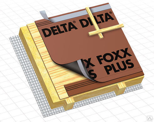 Диффузионная мембрана DELTA-FOXX PLUS (Германия)