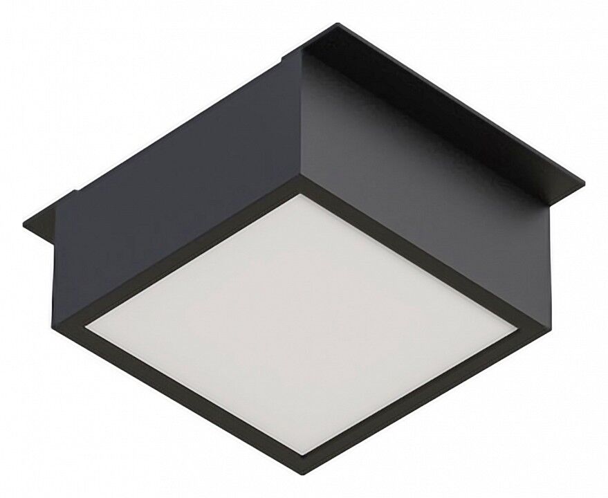 Светильник DL-GRIGLIATO-S90x90-12W Warm3000 (BK, 90 deg, 230) (Arlight, IP40 Металл, 3 года), Черный