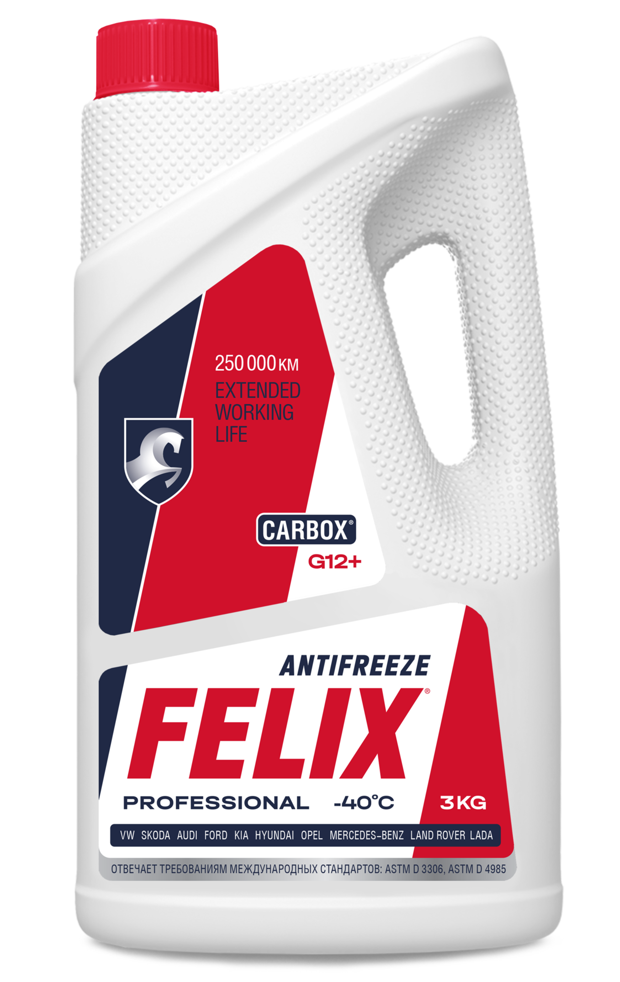 Антифриз Felix Carbox красный белая канистра 1 кг ТС-40