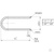 Полотенцесушитель электрический ТЕРА, П-образный, 220х600 мм, d=25 #4