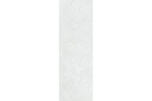 Плитка Ceramika Konskie Braga White Hexagon Rett 25x75 (1,5)