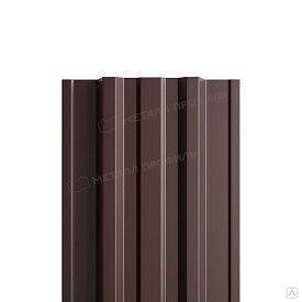 Штакетник металлический Trapeze Puretan 0,5 мм Темно-коричневый прямой