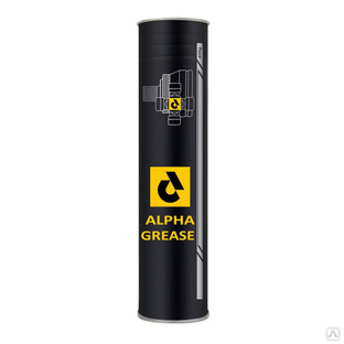Смазка литиевая с молибденом Alpha Grease L EP Black 2-HD туба-картридж 0,4 кг 