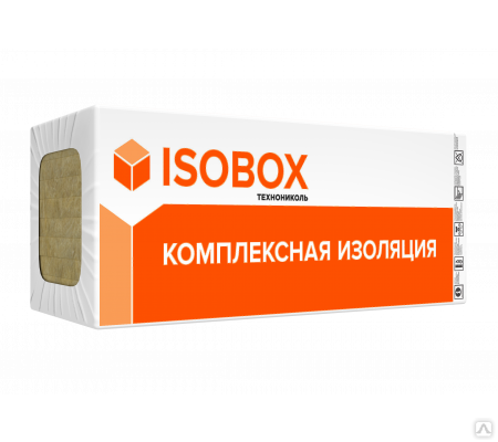 Теплоизоляция Изобокс ИНСАЙД 600х1200х50 (12шт. 0,432м3, 8,64м2)