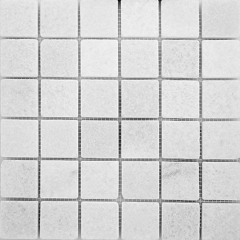 Мозаика 7M003-48T Мрамор белый, поверхность состаренная Natural
