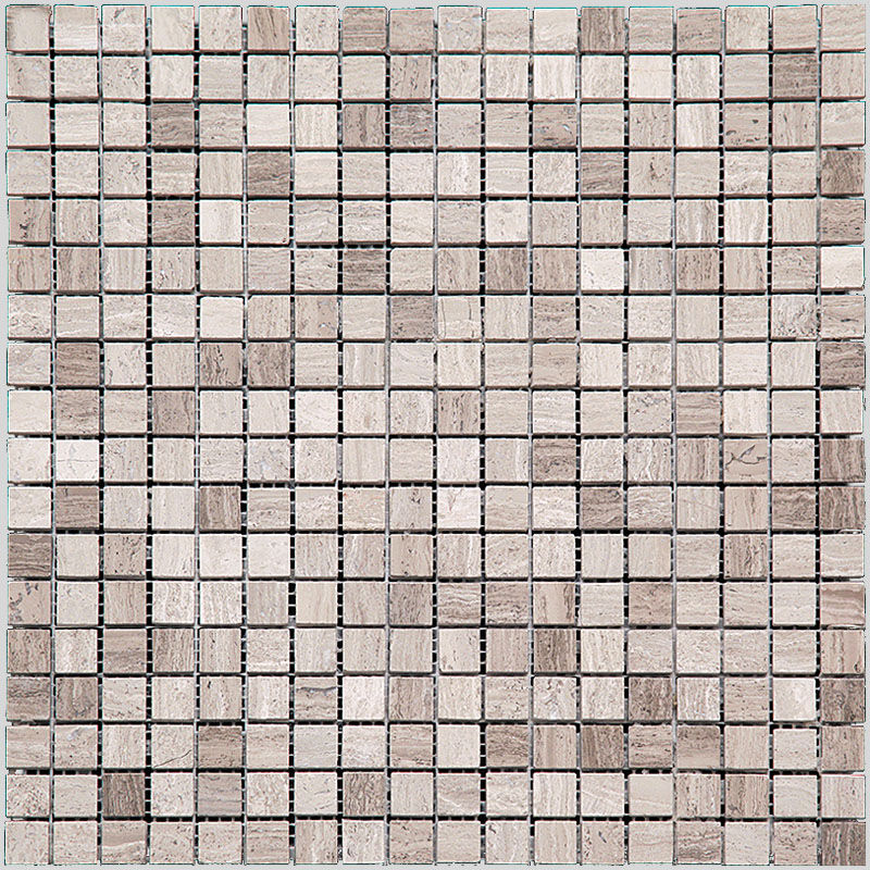 Мозаика 4M032-15P Мрамор серый, поверхность полированная Natural