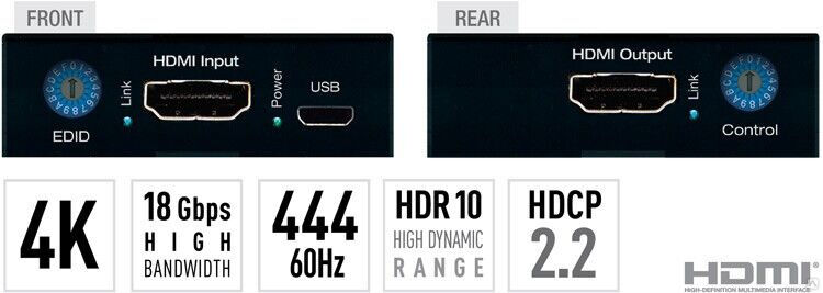 HDMI-усилитель KD-FIX418