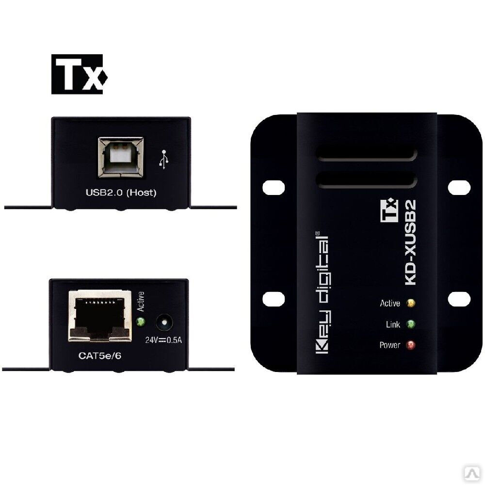 Комплект передачи USB-сигнала KD-XUSB2