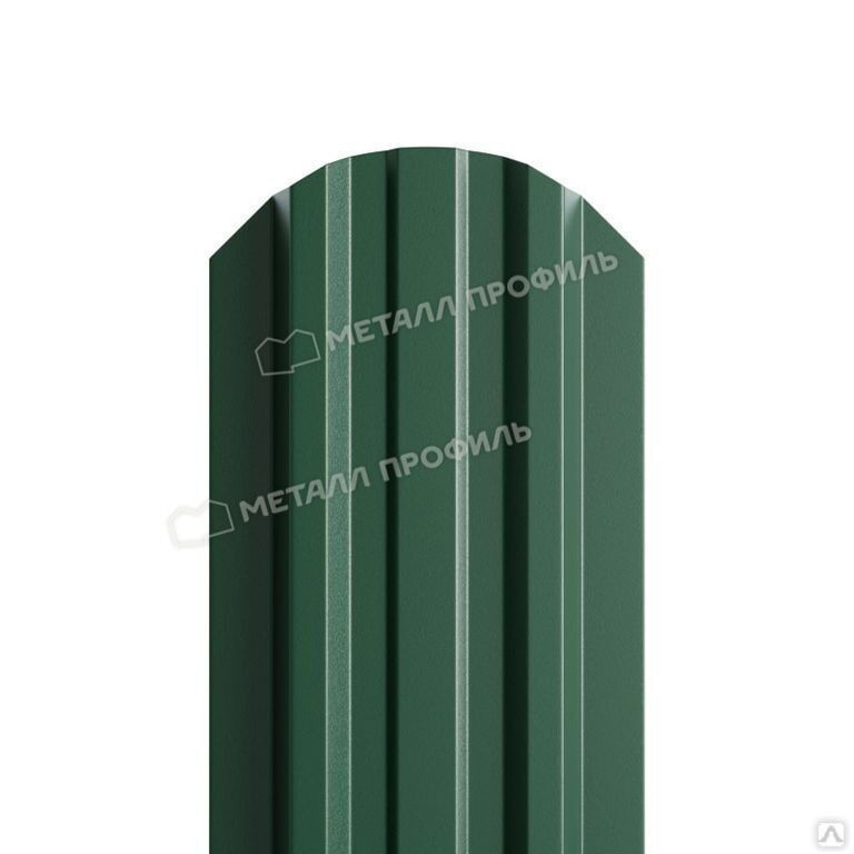 Штакетник металлический Lane Полиэстер 0,45 мм Зеленый мох