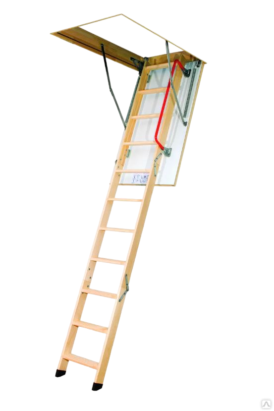 Чердачная лестница деревянная LWK 60х120x330