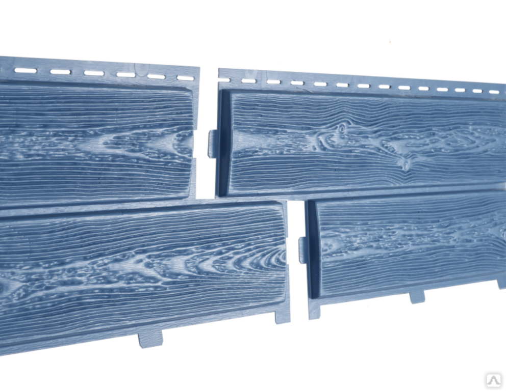 Фасадные панели Hokla Color Голубика 2000х250 мм
