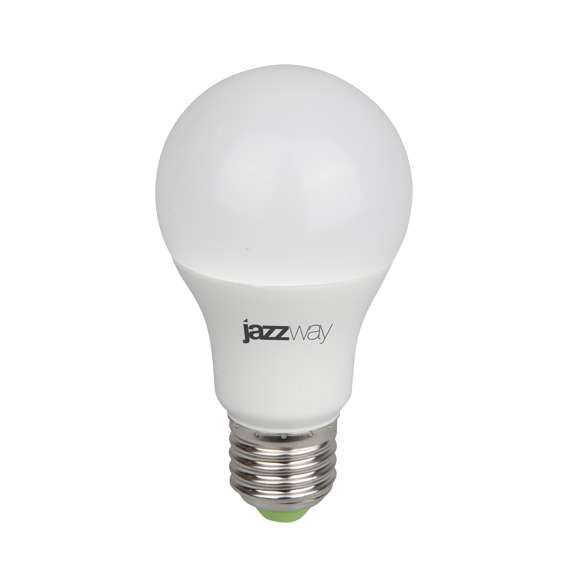 Лампа светодиодная PPG A60 Agro 9Вт A60 грушевидная матовая E27 IP20 для растений красн./син. спектр frost JazzWay 50023