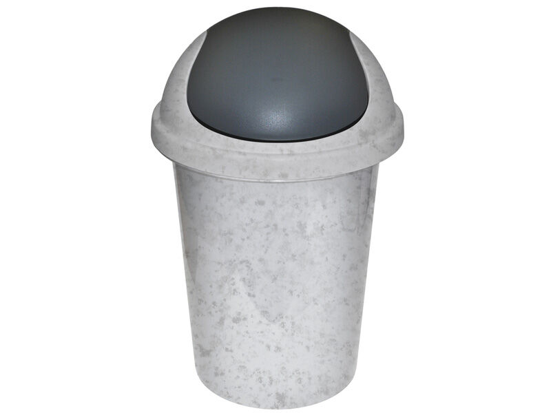 Ведро для мусора, 10 л, крышка-маятник, пластик (Very) (шт.)