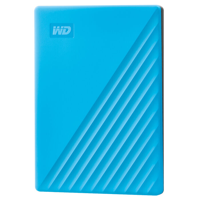 Внешний жесткий диск 2.5" 4Tb Western Digital My Passport WDBPKJ0040BBL-WESN, USB3.0 голубой