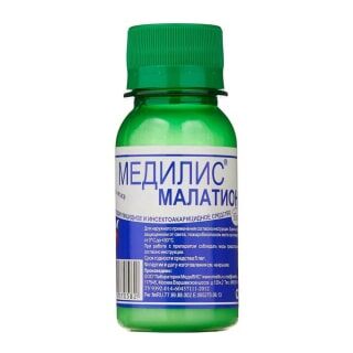 Медилис Малатион средство от платяных, головных, лобковых вшей, клопов, тараканов, блох, муравьев, 50 мл МедиЛИС