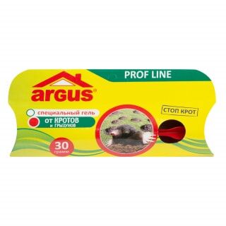 Argus (Аргус) гель от кротов, крыс и мышей (шприц), 30 г ARGUS