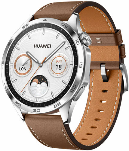 Умные часы Huawei Watch GT 4, PNX-B19, 55020BGX, Brown Leather Watch GT 4 PNX-B19 55020BGX Brown Leather