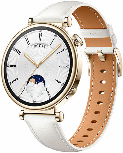 Умные часы Huawei Watch GT 4, ARA-B19, 55020BHX, White Leather Watch GT 4 ARA-B19 55020BHX White Leather