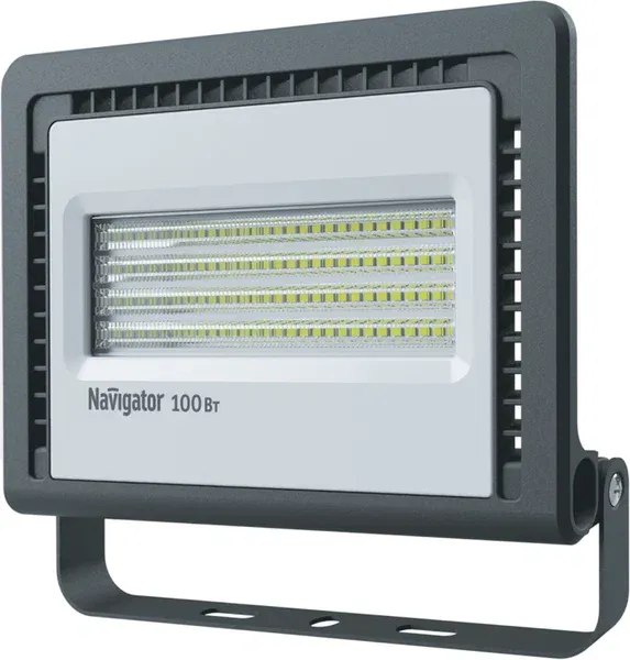 Прожектор светодиодный NFL-01-100-6.5K-LED 100Вт 6500К IP65 8100лм черный Navigator 14150