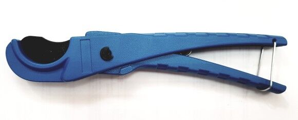 Ножницы синие для пластиковых труб VER818
