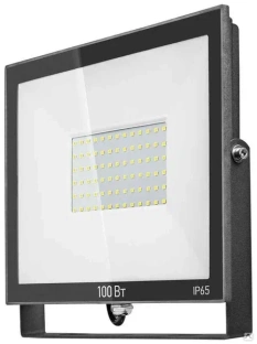 Прожектор светодиодный OFL-100-6K-BL-IP65-LED 100Вт 6000К IP65 8000лм черный ОНЛАЙТ 61948 