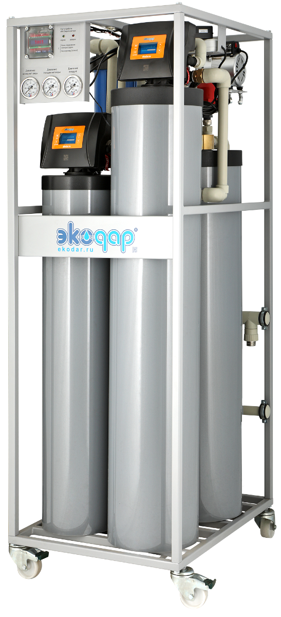Экодар Pro X7 - универсальная станция очистки воды для загородного дома (1.5 м³/час)