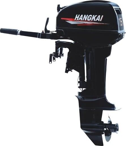 Лодочный мотор 2х-тактный Hangkai M15.0 HP оформим как 9.9