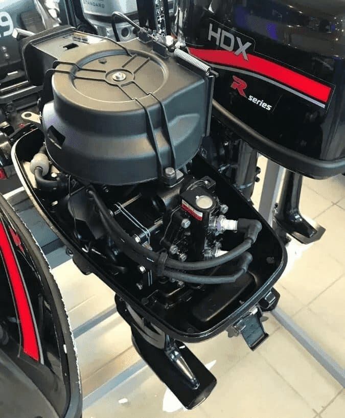 Лодочный мотор 2х-тактный HDX R SERIES T 9.8 BMS 4
