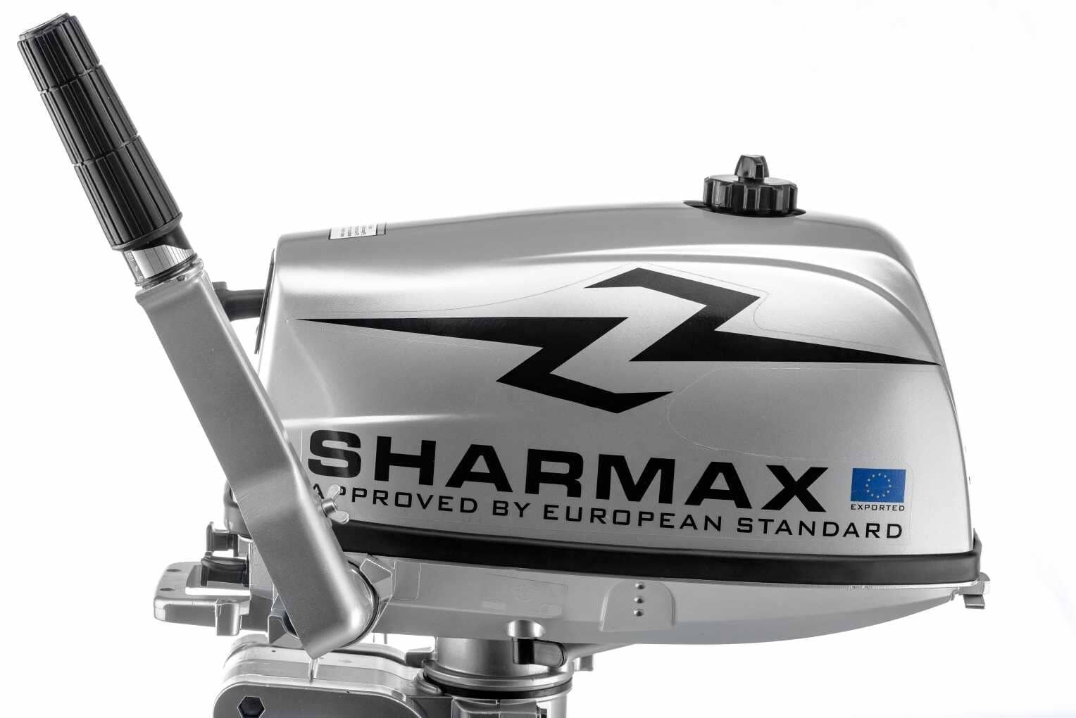 Лодочный мотор 2х-тактный Sharmax SM5HS 4