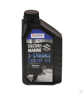Масло Suzuki Marine Premium 2-х тактное, 1л. минеральное Motul #1