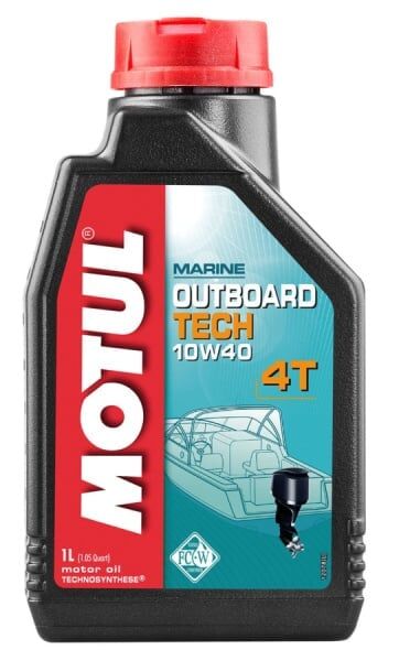 Масло моторное Motul Outboard Tech 4T 10W40, Technosynthese (1 л)