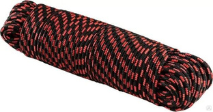 Шнур полипропиленовый плетеный d 10 мм, L 50 м #1