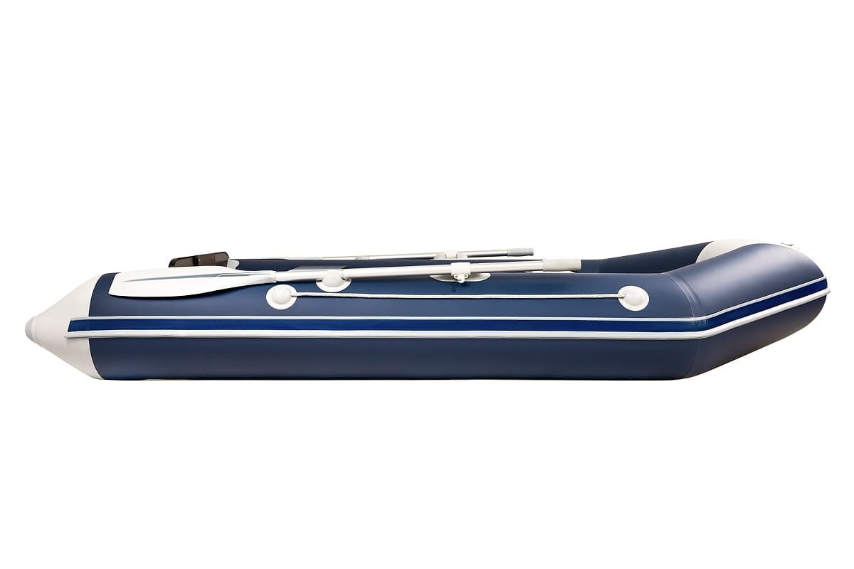 Лодка ПВХ Аква 2800 Синий - серый 4