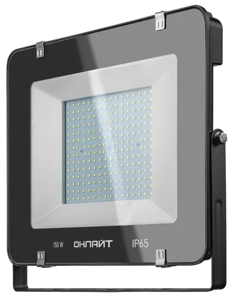 Прожектор светодиодный OFL-150-6.5K-BL-IP65-LED 150Вт 6500К IP65 12000лм черный ОНЛАЙТ 14344
