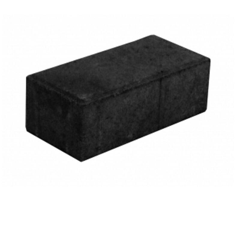Тротуарная плитка Кирпичик 200х100х70 М300 черный (остаток 336 штук)