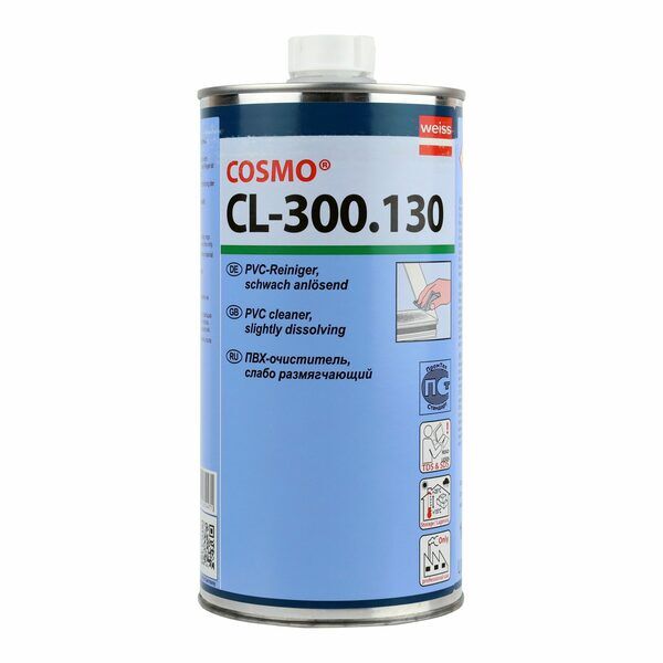 Очиститель ПВХ COSMO CL-300.130 слаборастворяющий,1000 мл Прочее