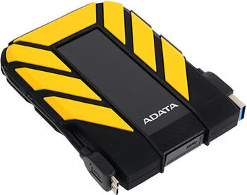 Внешний жесткий диск, накопитель и корпус A-DATA USB 3.0 1Tb AHD710P-1TU31-CYL HD710Pro DashDrive Durable 2.5'' черный/ж