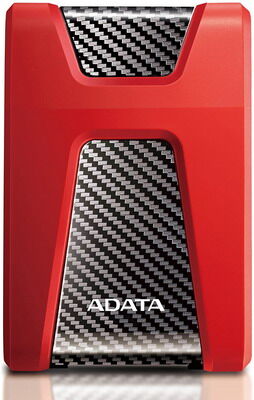 Внешний жесткий диск, накопитель и корпус A-DATA AHD650-2TU31-CRD, RED USB3.1 2TB EXT. 2.5'' AHD650-2TU31-CRD RED USB3.1