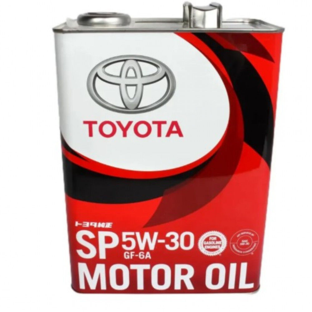 Масло моторное синтетическое TOYOTA Motor Oil 5w30 SP, GF-6A 4л Япония, Железная банка
