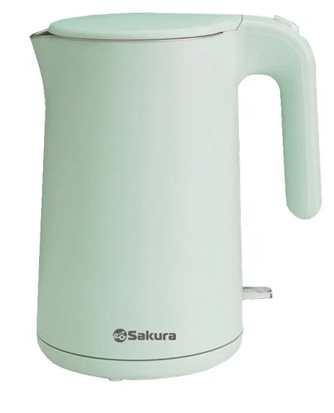 Чайник SAKURA Premium SA-2169GR, 1,5л, фисташковый