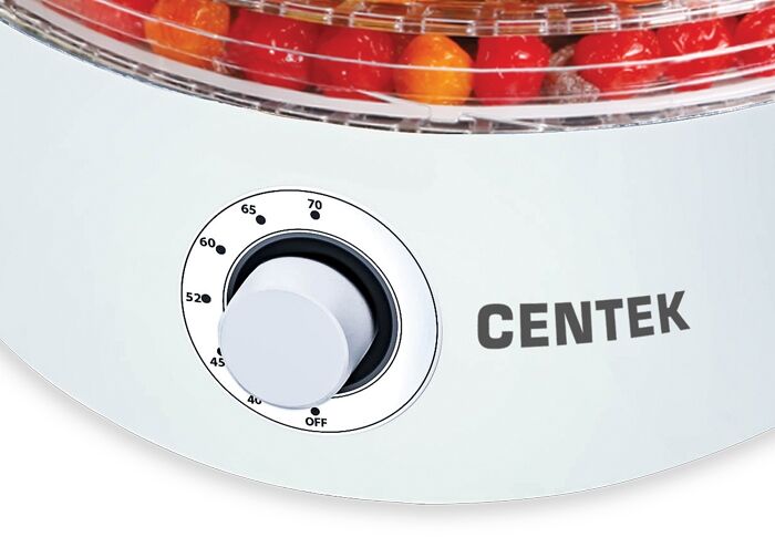 Сушилка электрическая для овощей и фруктов Centek-CT1657, 5 поддонов 2