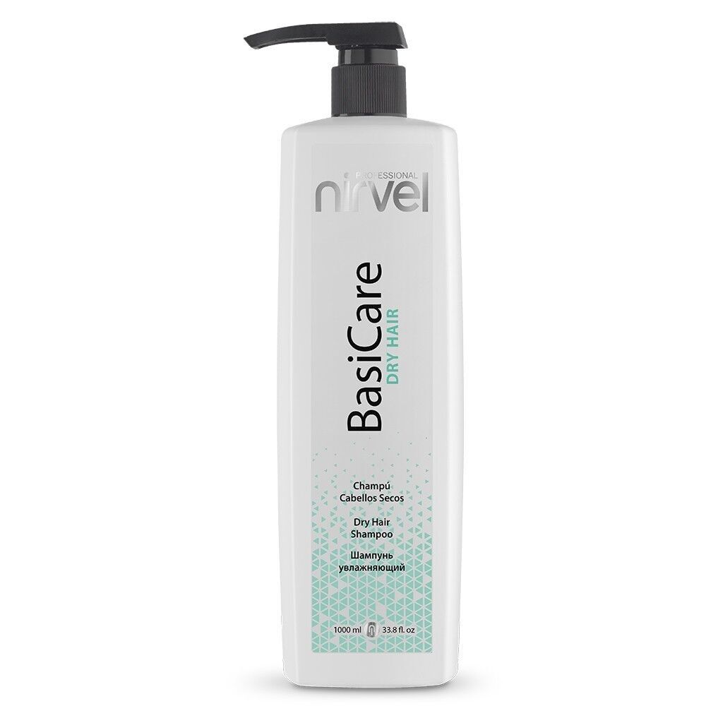 Шампунь NIRVEL BasiCare Dry Hair увлажняющий, для сухих и ломких волос 1000 мл