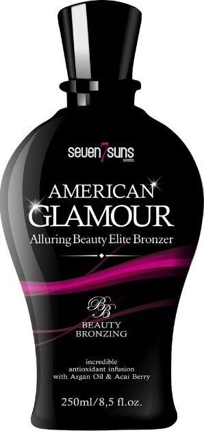 Крем для загара Seven 7Suns American Glamour бронзатор с маслом арганы (250 мл)