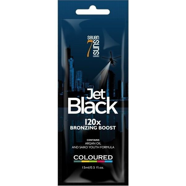 Крем для загара Seven 7Suns Jet Black 120*бронз (15 мл)