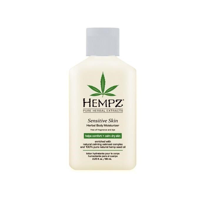 Лосьон HEMPZ SENSITIVE SKIN Herbal Body Moisturizer (гипоаллергенный, без аромата) 65 мл