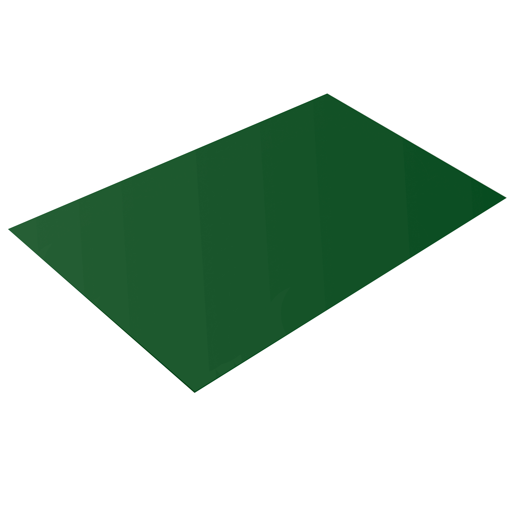 Плоский лист Зеленый лист 0,45 мм Полиэстер Кровля Сервис
