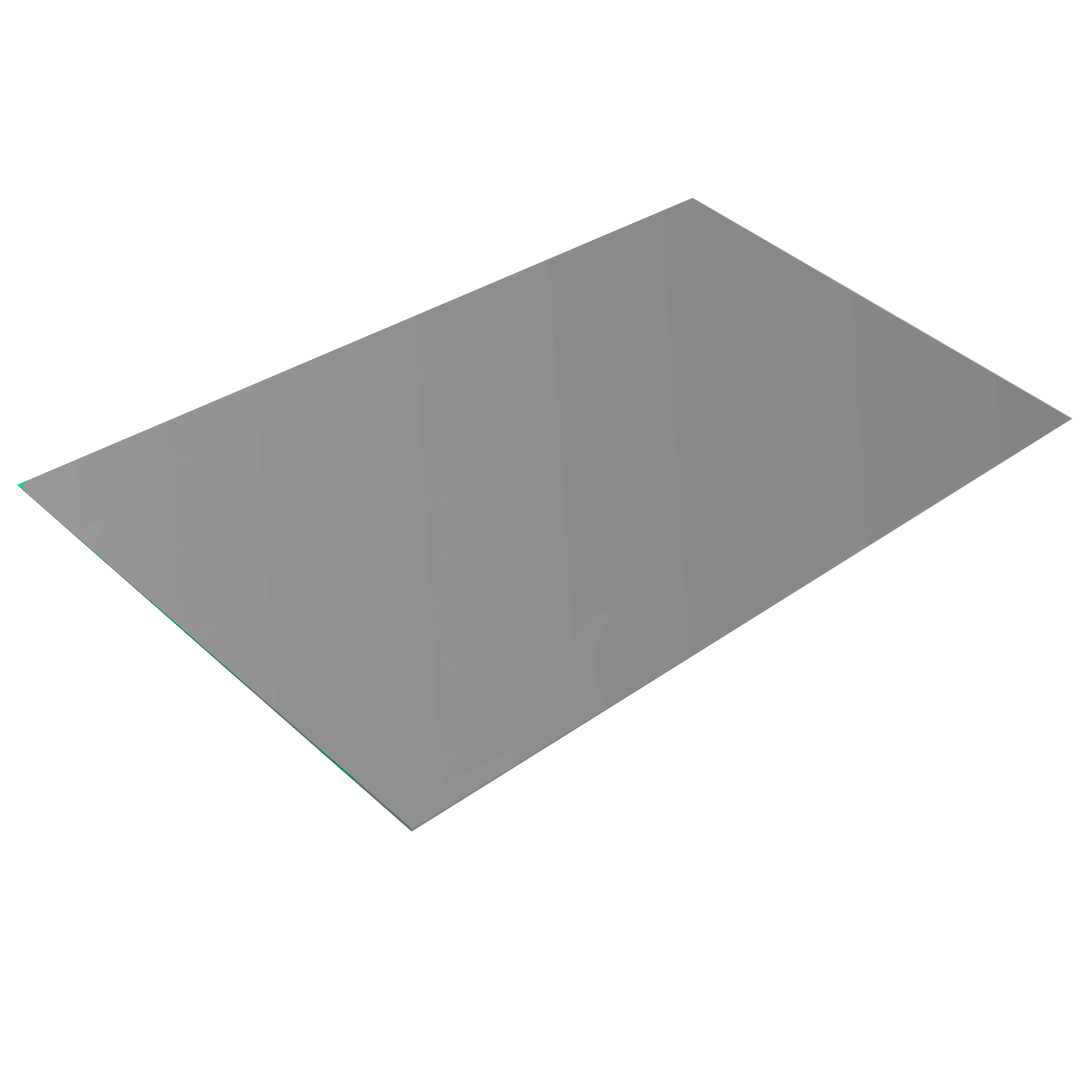 Плоский лист Серый сигнальный 0,65 мм Полиэстер Кровля Сервис